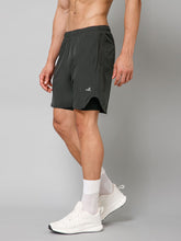 MB MUSCLE FIT SHORTS-CHARCOAL